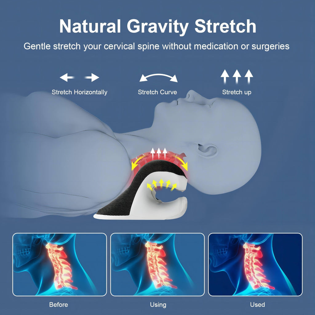 Relax Neck Graphene Heated Neck and Shoulder Stretcher
